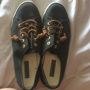 Sperry Canvas Slip ons